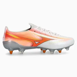 Ghete de fotbal Mizuno Alpha III Japan Mix - Portocale, Argint (PSH-P1GC266054-P) Ghete Elite / Profesionale, Ghete pentru iarbă, Mizuno Prism Pack