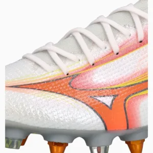 Ghete de fotbal Mizuno Alpha III Japan Mix - Portocale, Argint (PSH-P1GC266054-P) Ghete Elite / Profesionale, Ghete pentru iarbă, Mizuno Prism Pack