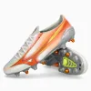 Ghete de fotbal Mizuno Alpha III Elite Mix - Portocale, Argint
