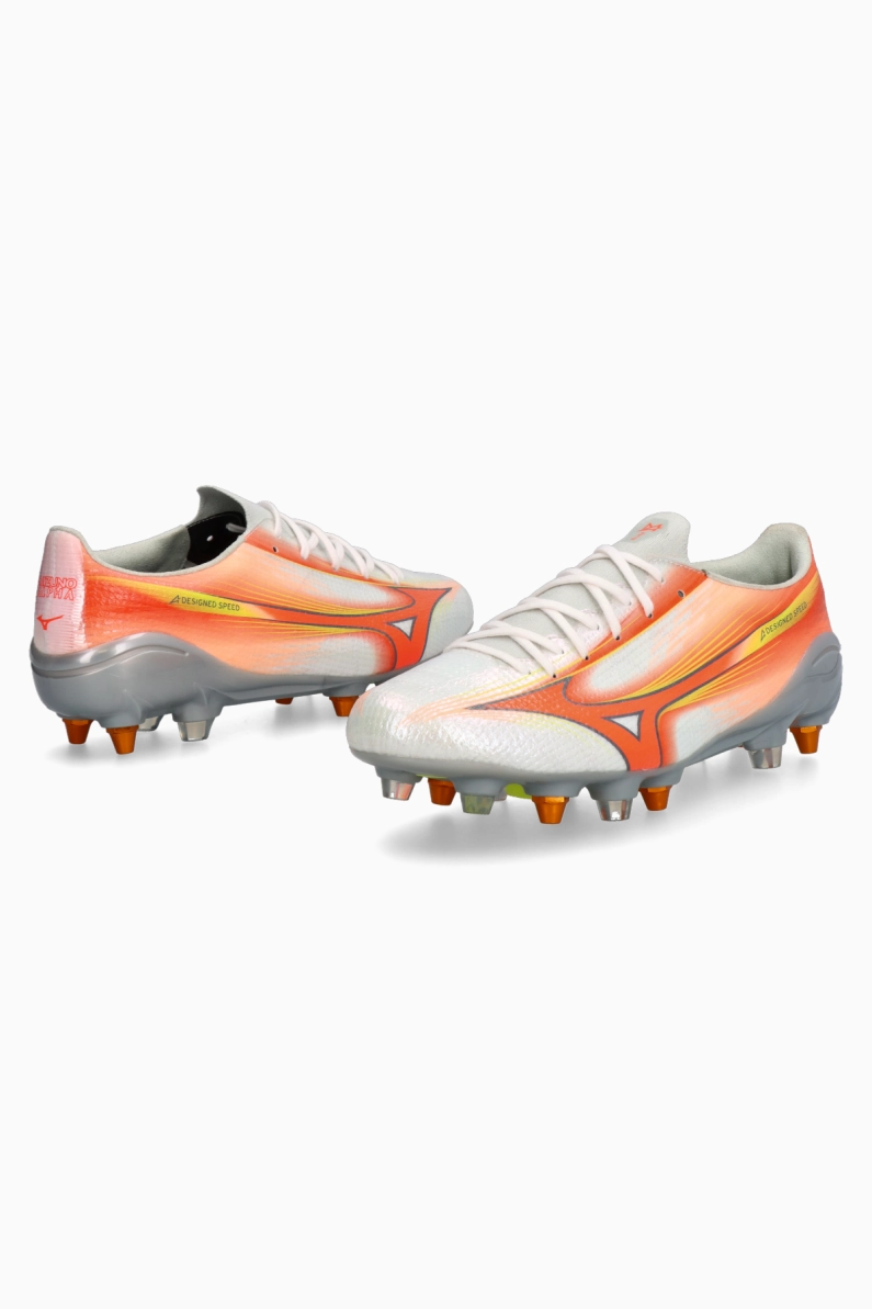 Ghete de fotbal Mizuno Alpha III Elite Mix – Portocale, Argint (PSH-P1GC266254-P) Ghete Elite / Profesionale, Ghete pentru iarbă, Mizuno Prism Pack Ghete de fotbal Mizuno Alpha III Elite Mix - Portocale, Argint (PSH-P1GC266254-P) Ghete Elite / Profesionale, Ghete pentru iarbă, Mizuno Prism Pack