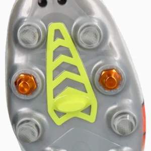 Ghete de fotbal Mizuno Alpha III Elite Mix - Portocale, Argint (PSH-P1GC266254-P) Ghete Elite / Profesionale, Ghete pentru iarbă, Mizuno Prism Pack