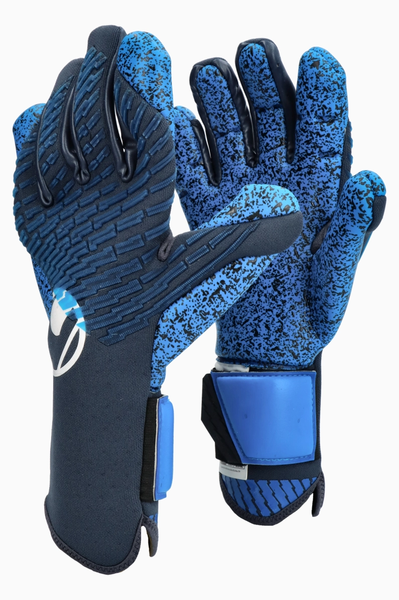 Mănusi Uhlsport Fangmaschine Aquagrip HN - Albastru