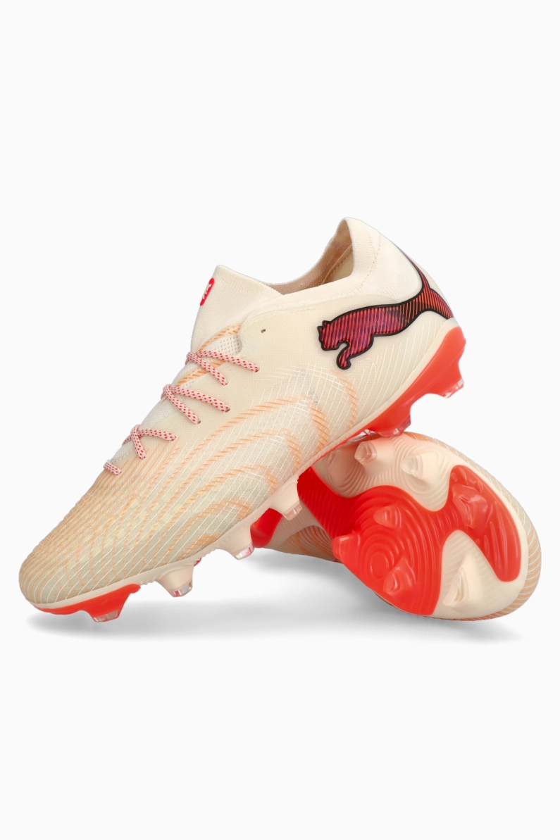 Ghete de fotbal Puma Future 9 Fusion Low FG/AG - Alb