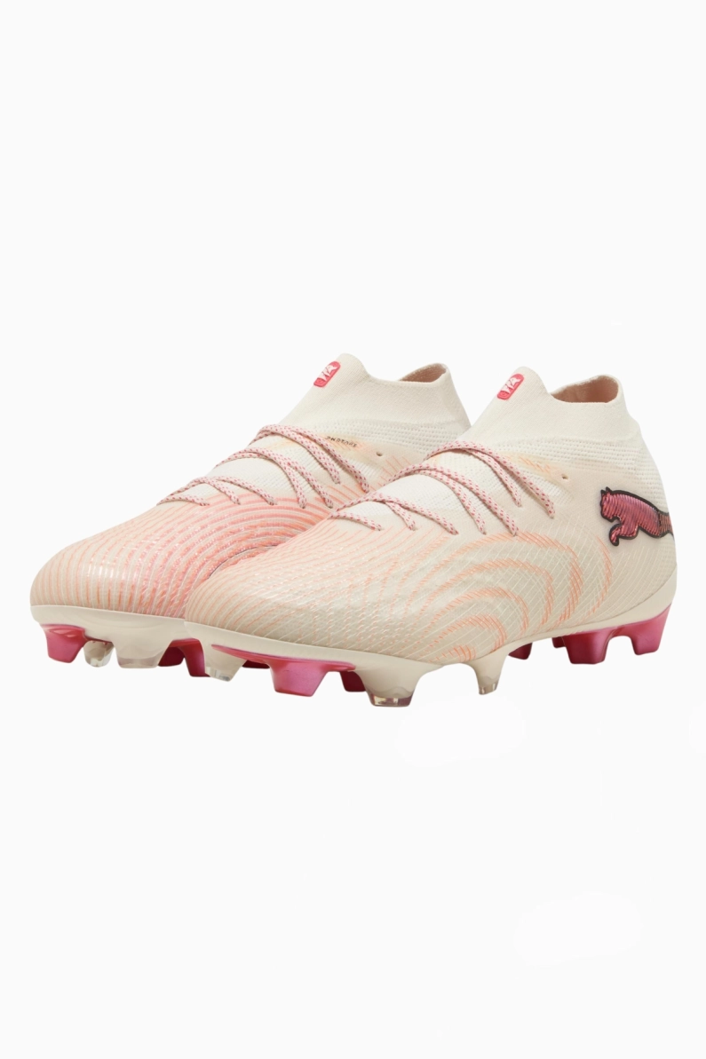 Ghete de fotbal Puma Future 9 Ultimate FG pentru femei - Alb
