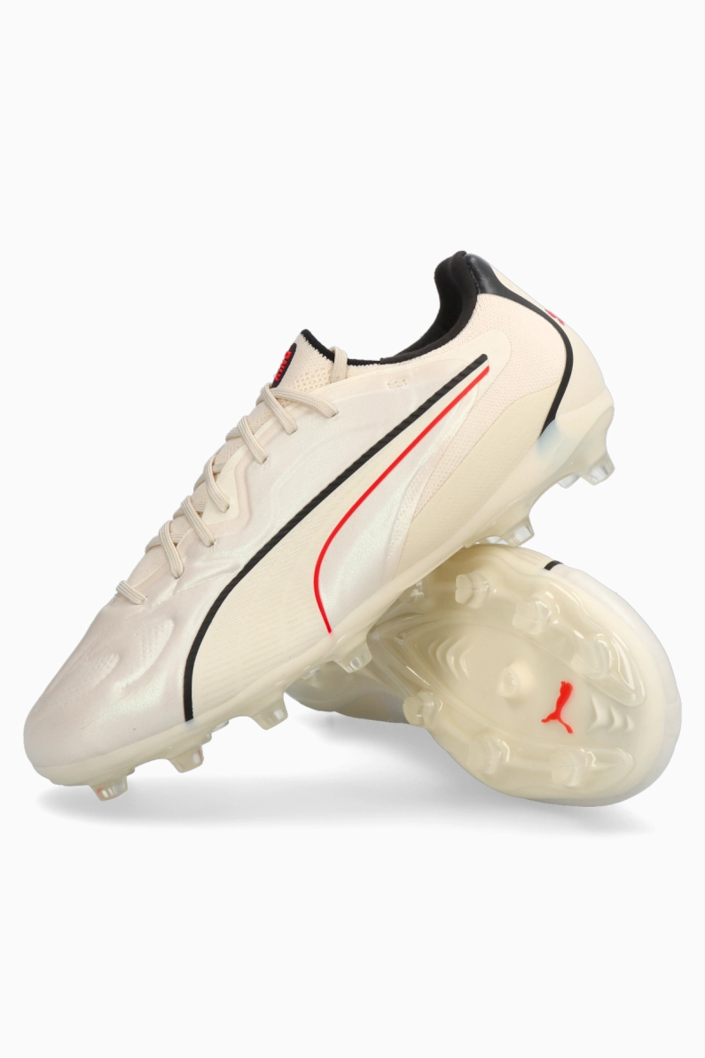 Ghete de fotbal Puma King 20 Pro FG/AG - Alb