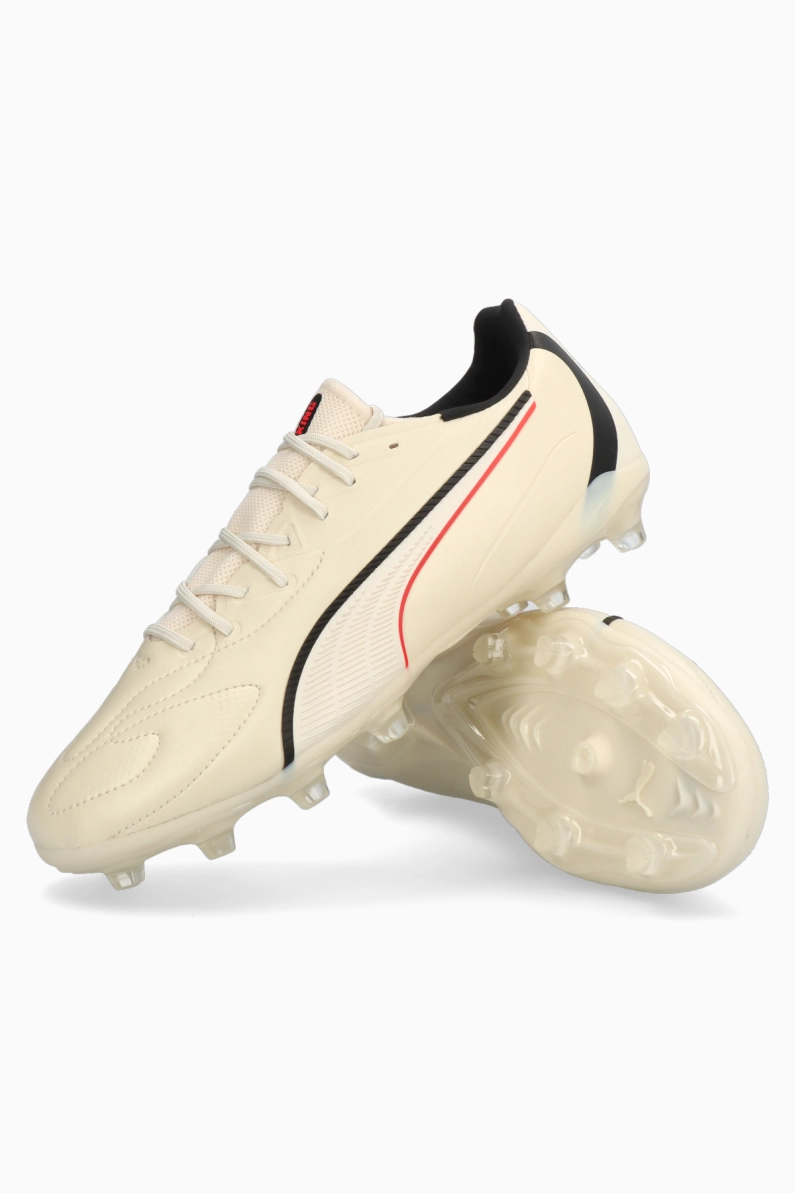 Ghete de fotbal Puma King 20 Match FG/AG - Alb