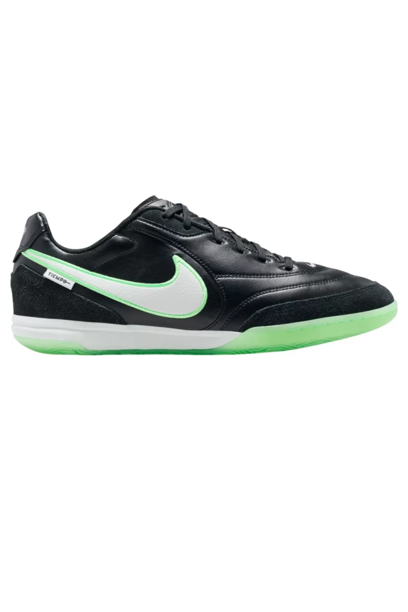 Ghete de fotbal Nike Tiempo Streetgato IN - Negru