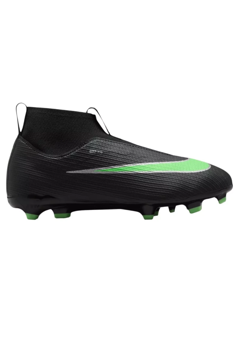 Ghete de fotbal pentru copii, cu gleznă Nike Mercurial Superfly 11 Academy MG Junior - Negru