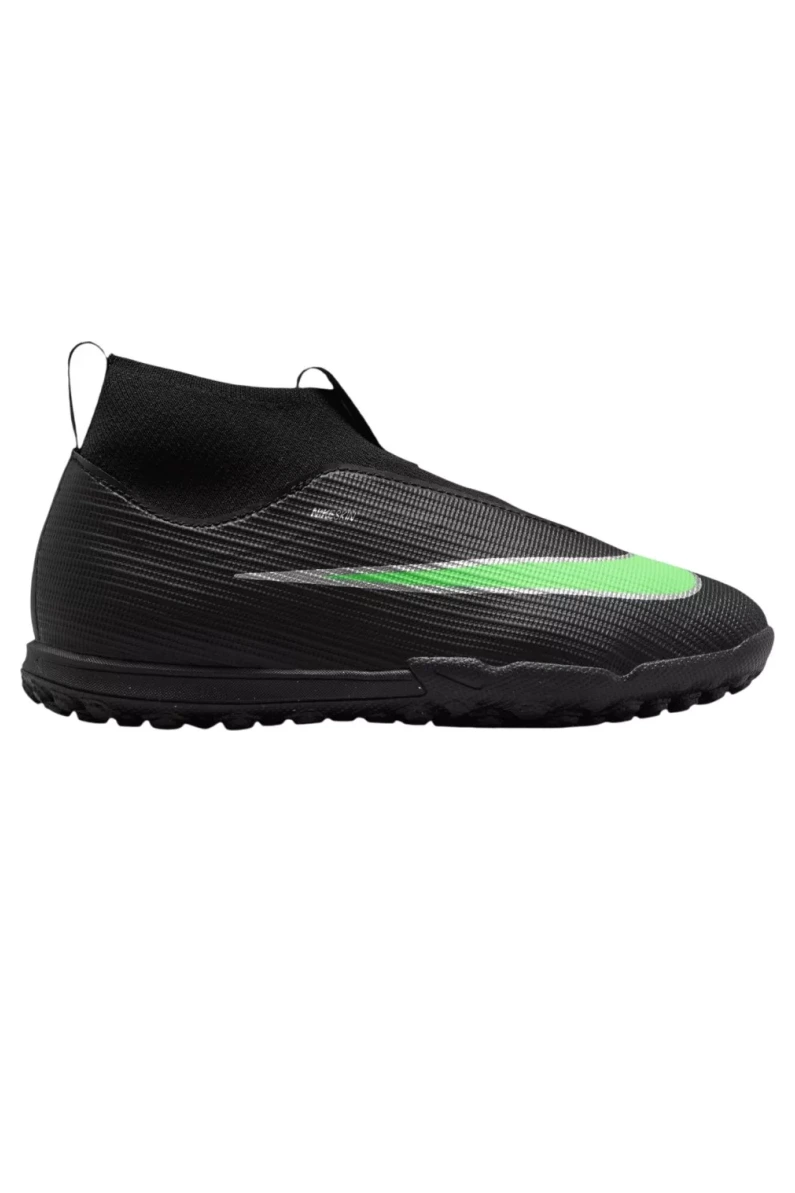 Ghete de fotbal pentru copii până la gleznă Nike Mercurial Superfly 11 Academy TF Junior - Negru