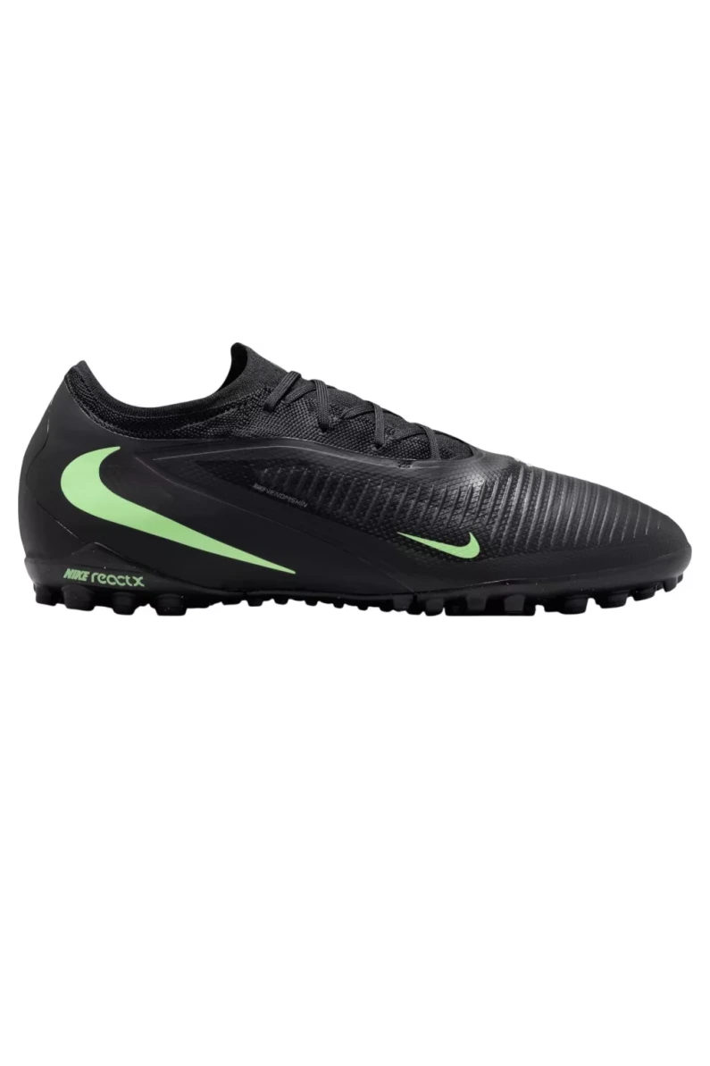 Ghete de fotbal Nike Reactx Phantom 6 Low Pro TF - Negru