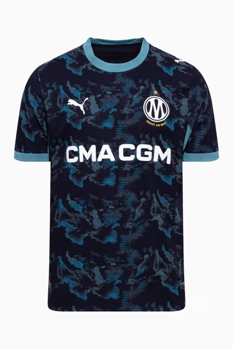 Tricou Puma Olympique de Marseille 26/27 Away Authentic - Albastru Marin
