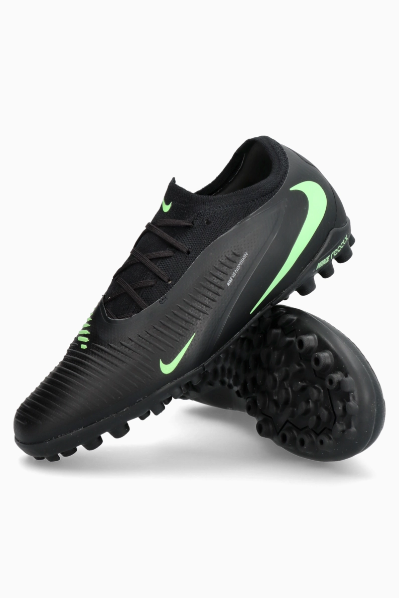 Ghete de fotbal Nike Phantom 6 Low Pro TF - Negru