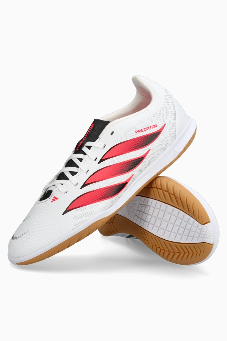 Ghete de fotbal adidas Predator Club IN Sala Junior - Alb