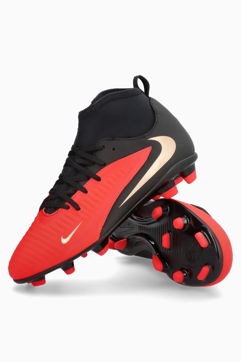 Ghete de fotbal Nike Phantom 6 High Club FG/MG Junior - Roșu (PSH-HQ2022-600-P) Ghete Amatori, Ghete pentru iarbă, Nike Break Em’, Nike Phantom