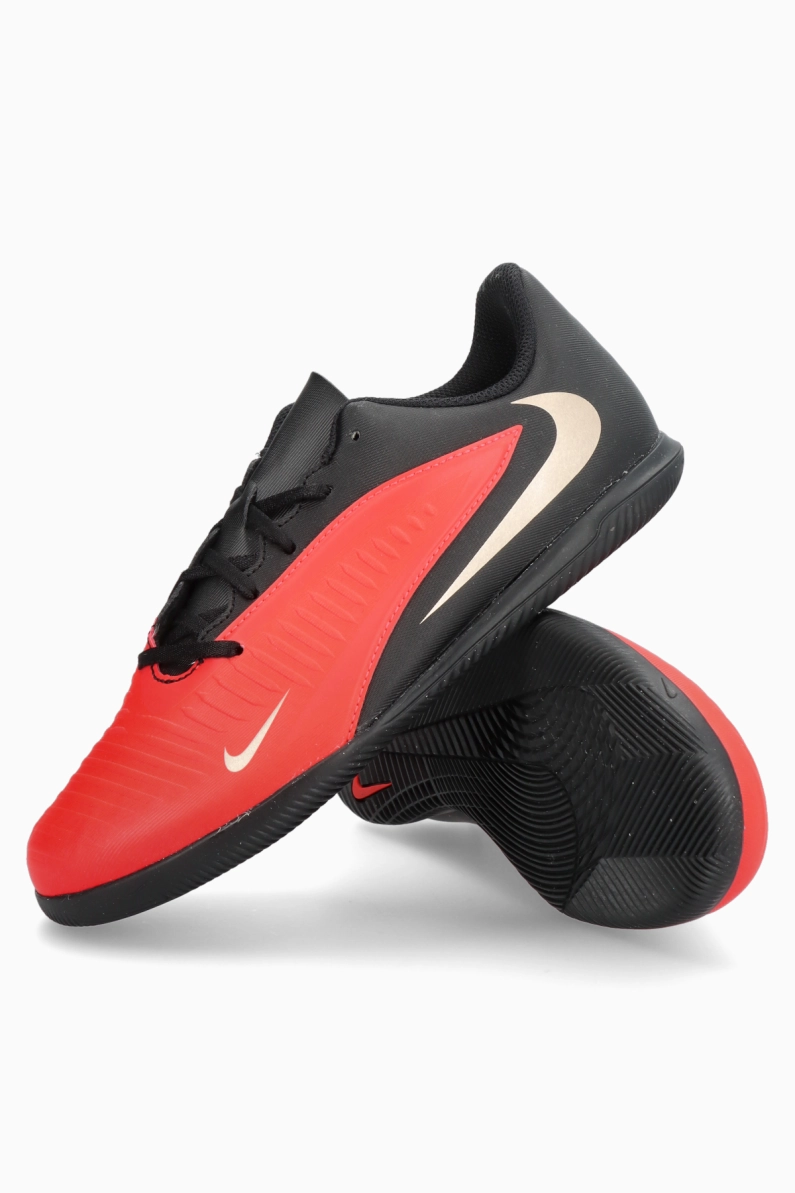 Ghete de fotbal Nike Phantom 6 Low Club IC Junior - Roșu (PSH-HQ2031-600-P) Ghete Amatori, Ghete fotbal sală (Futsal), Nike Break Em’, Nike Phantom