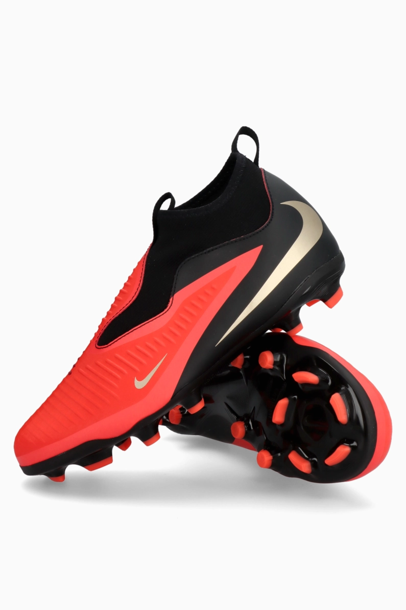 Ghete de fotbal Nike Phantom 6 High Academy FG/MG Junior - Roșu