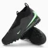 Ghete de fotbal Nike Phantom 6 High Academy TF Junior - Negru (PSH-HQ2049-001-P) Ghete fotbal sintetic, Ghete Semi-amatori, Nike Black Pack 2026, Nike Phantom
