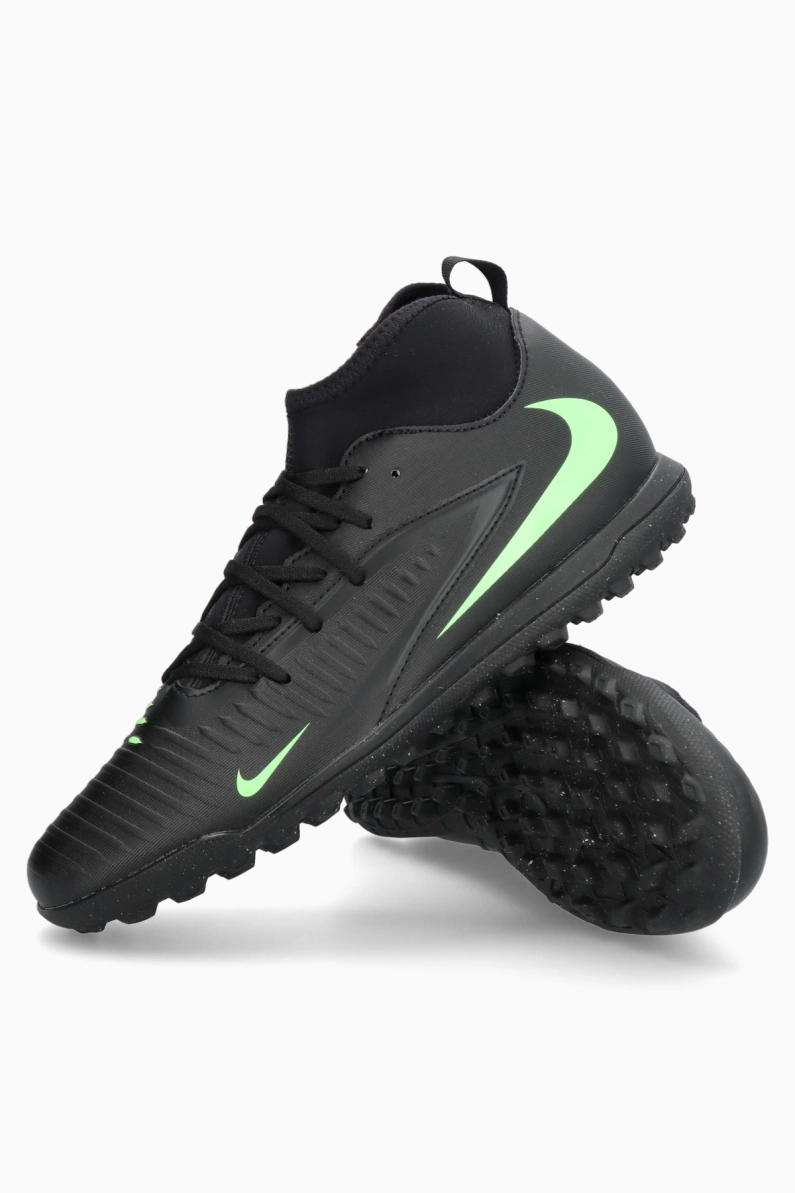 Ghete de fotbal Nike Phantom 6 High Club TF - Negru