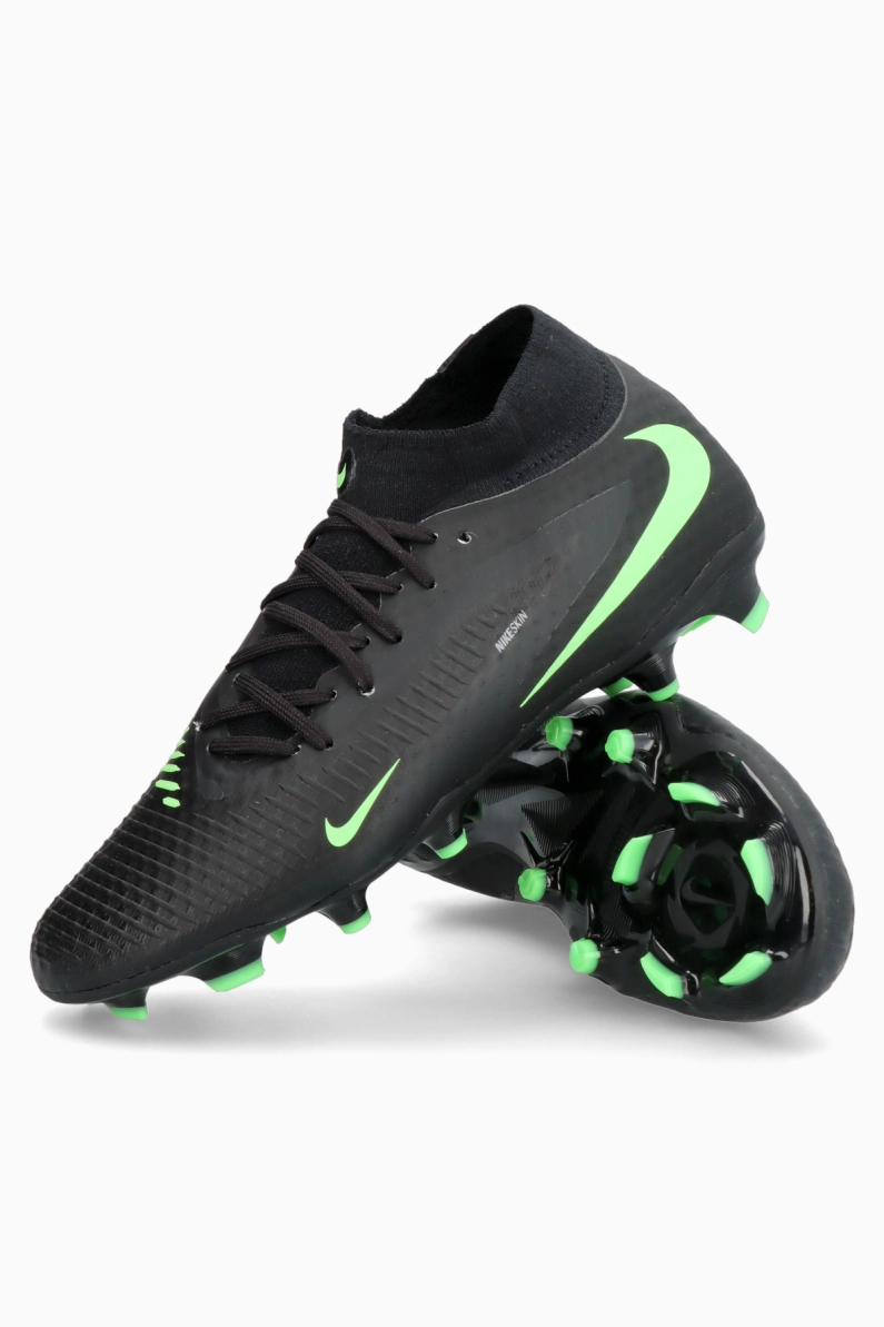 Ghete de fotbal Nike Phantom 6 High Academy FG/MG - Negru