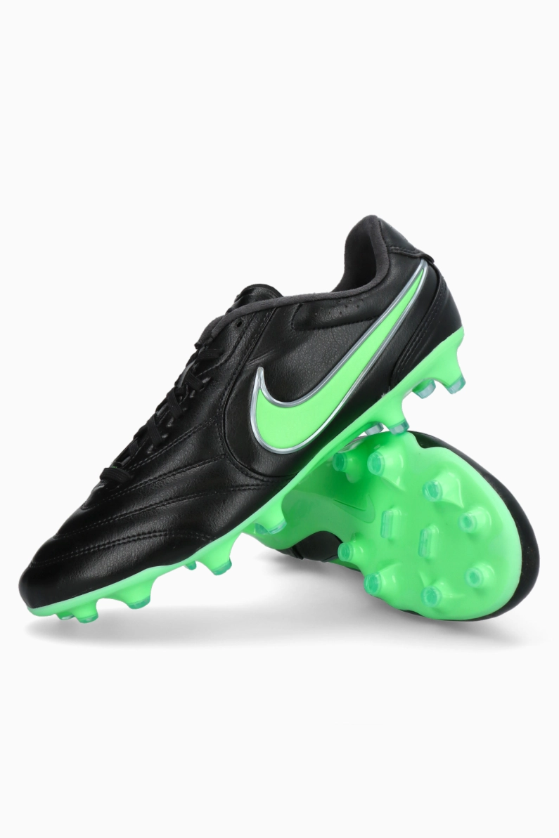 Ghete de fotbal Nike Tiempo Ligera Pro FG - Negru
