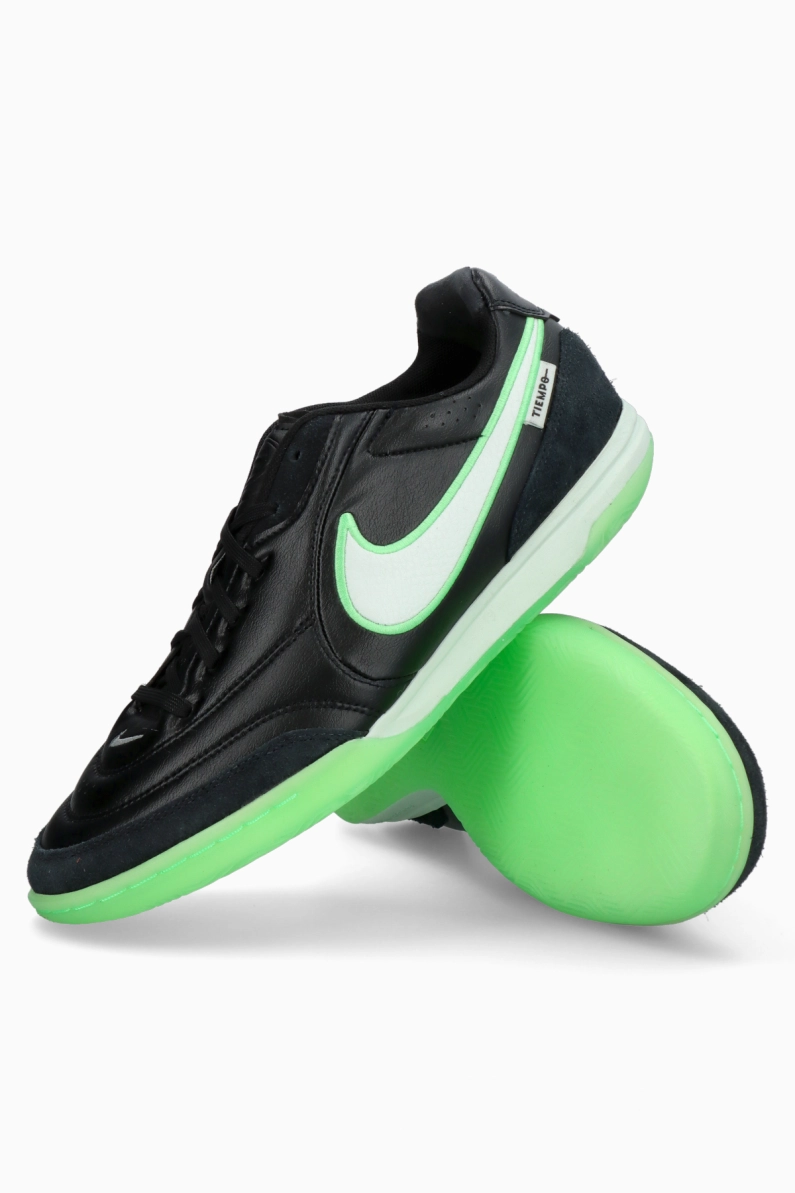 Ghete de fotbal Nike Tiempo Streetgato IC - Negru