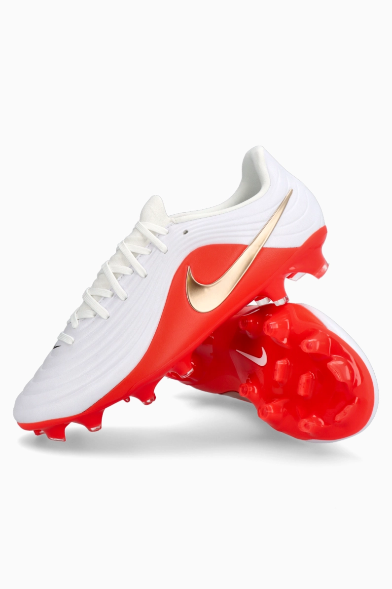 Ghete de fotbal Nike Tiempo Maestro Academy FG/MG - Alb