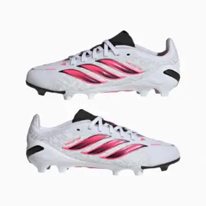Ghete de fotbal adidas Predator Elite FG Junior - Alb