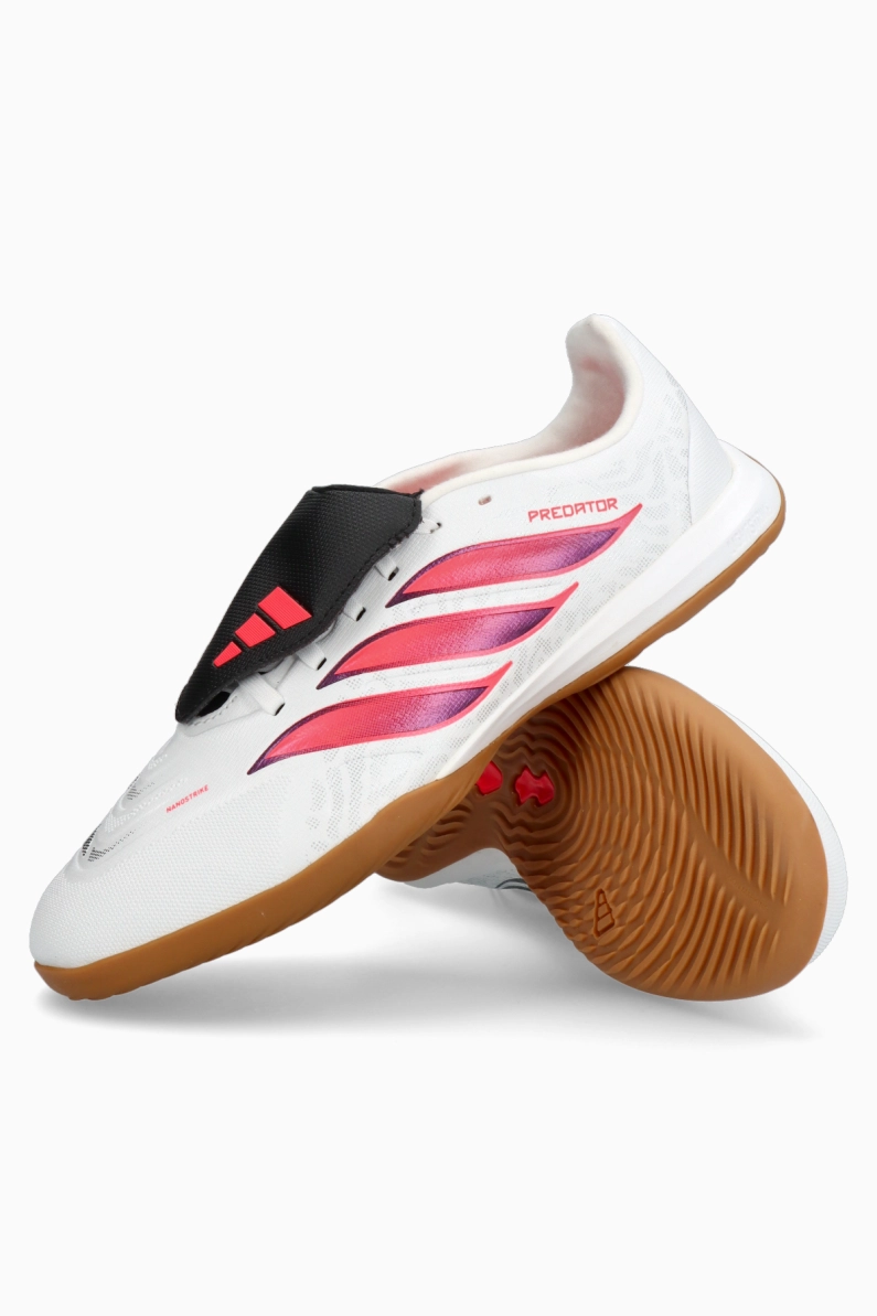 Ghete de fotbal adidas Predator League FT IN Junior - Alb