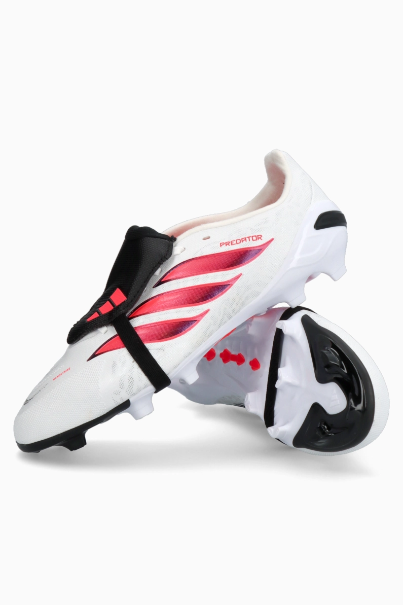 Ghete de fotbal adidas Predator League FT FG Junior - Alb