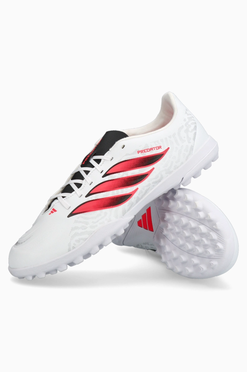 Ghete de fotbal adidas Predator Club TF - Alb