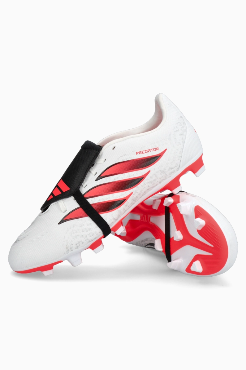 Ghete de fotbal adidas Predator Club FT FG/MG - Alb