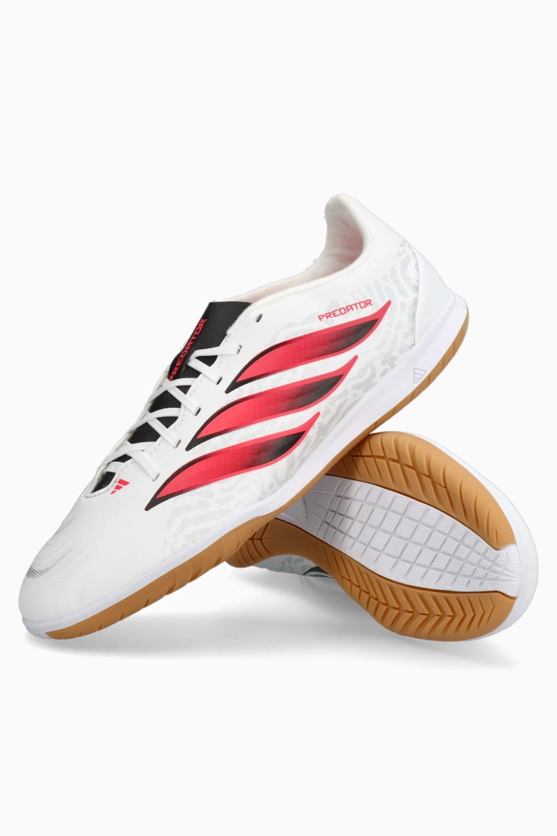 Ghete de fotbal adidas Predator Club IN Sala - Alb