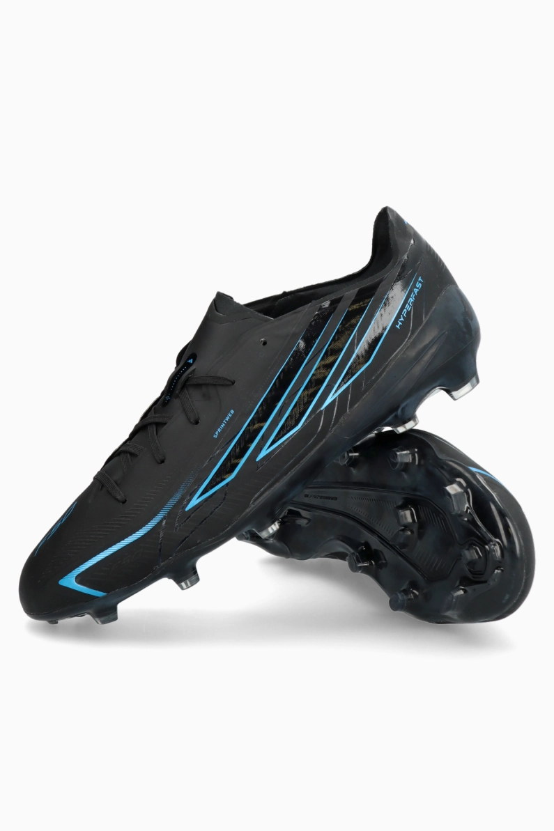 Ghete de fotbal adidas F50 Elite Hyperfast FG Junior - Negru