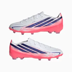 Ghete de fotbal adidas F50 Elite Hyperfast FG Junior - Alb
