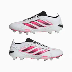 Ghete de fotbal adidas Predator Elite AG - Alb