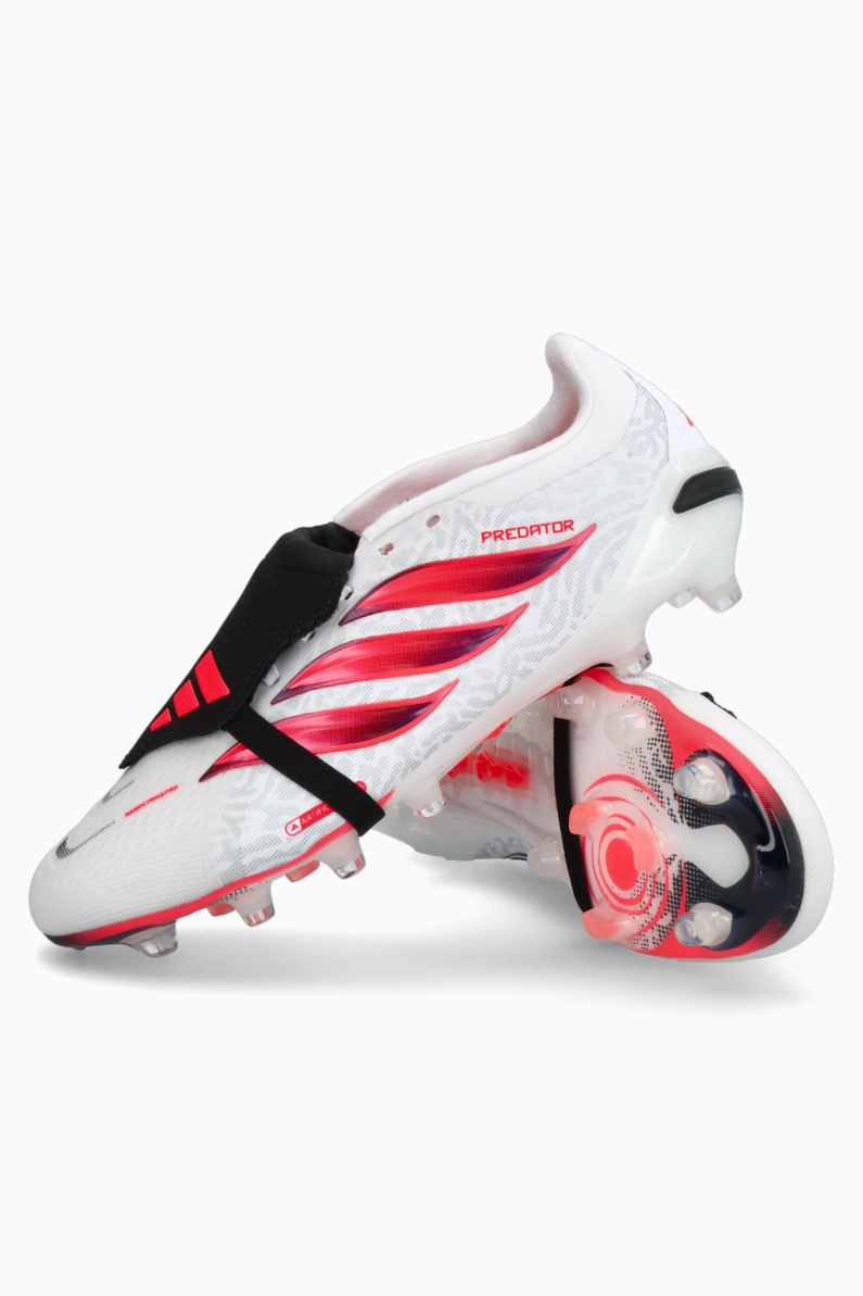 Ghete de fotbal adidas Predator Pro FT AG - Alb