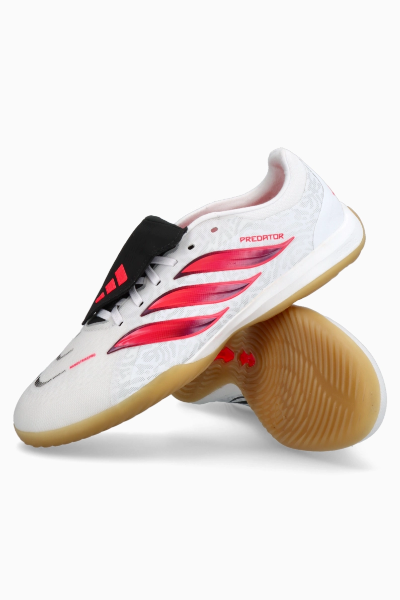 Ghete de fotbal adidas Predator Pro FT IN - Alb