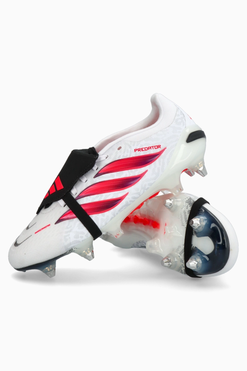 Ghete de fotbal adidas Predator Pro FT SG - Alb