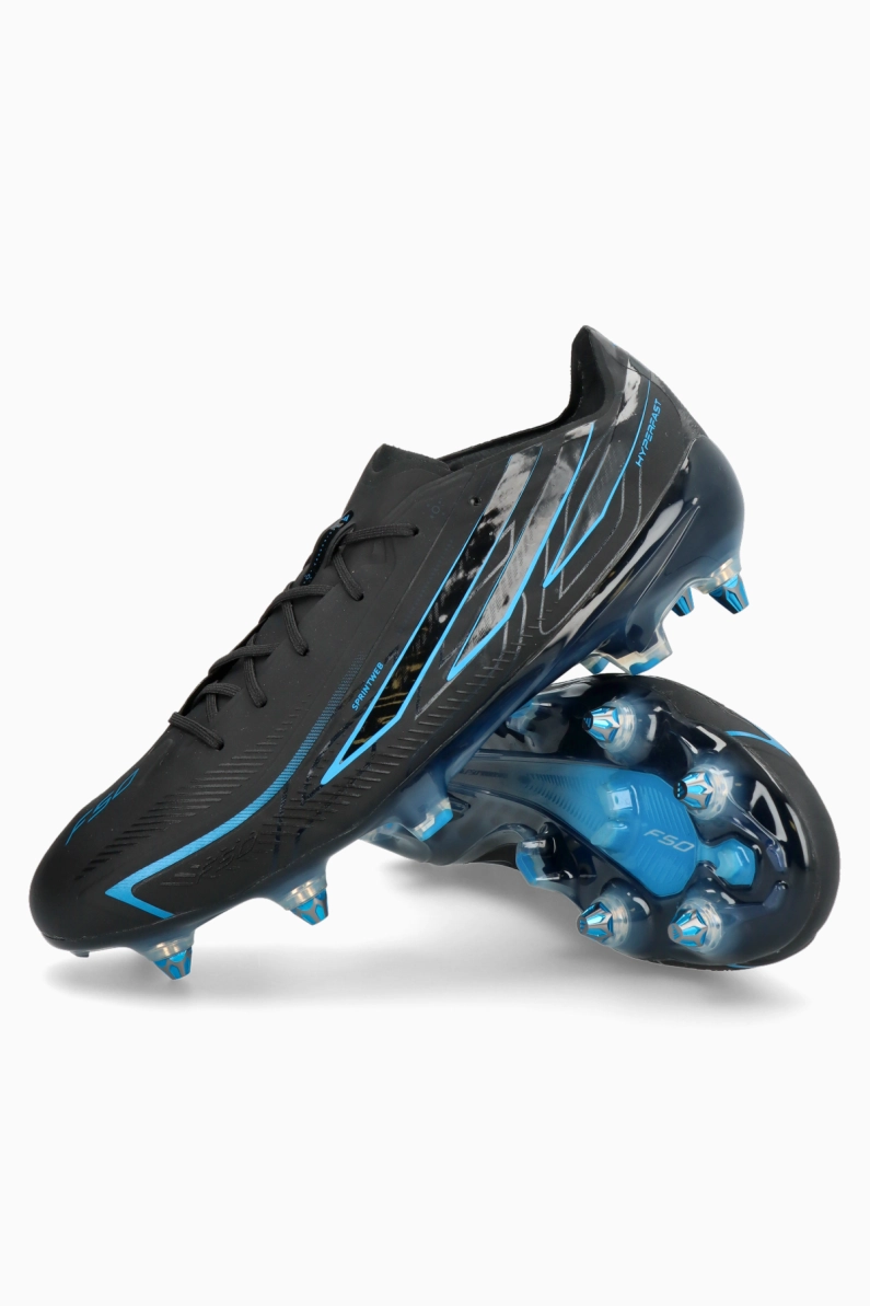 Ghete de fotbal adidas F50 Elite Hyperfast SG - Negru