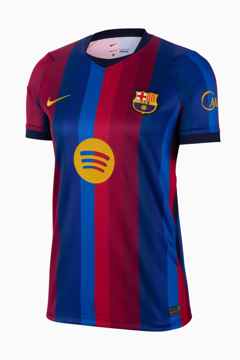 Tricou Nike FC Barcelona 26/27 Home Stadium pentru femei - Albastru Marin, Claret