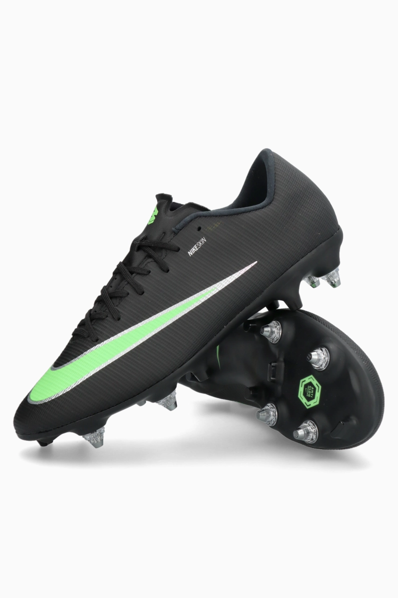 Ghete de fotbal Nike Zoom Mercurial Vapor 17 Academy SG-Pro - Negru