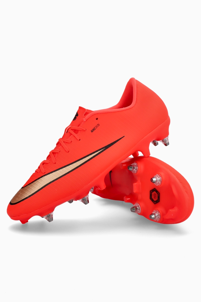 Ghete de fotbal Nike Zoom Mercurial Vapor 17 Academy SG-Pro - Roșu (PSH-IM5861-600-P) Ghete Elite / Profesionale, Ghete pentru iarbă, Nike Break Em’, Nike Mercurial