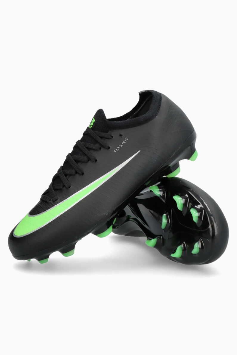 Ghete de fotbal Nike Zoom Mercurial Vapor 17 Pro FG Junior - Negru