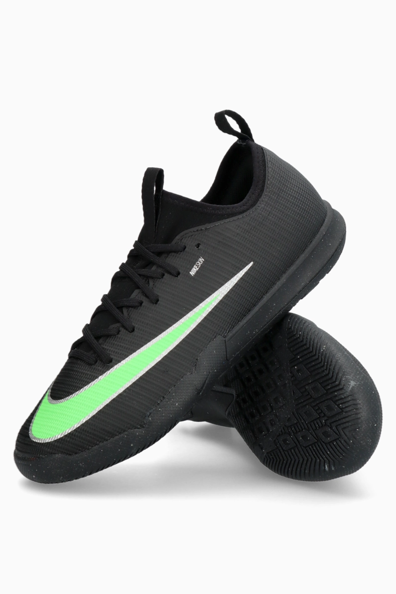 Ghete de fotbal Nike Zoom Mercurial Vapor 17 Academy IC Junior - Negru