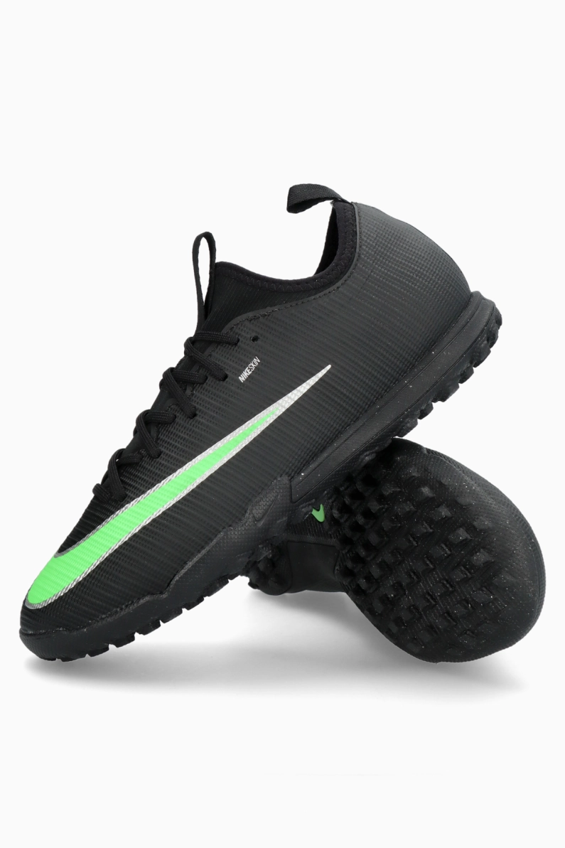 Ghete de fotbal Nike Zoom Mercurial Vapor 17 Academy TF Junior - Negru