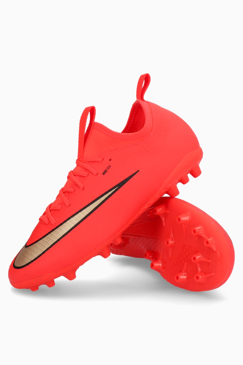 Ghete de fotbal Nike Zoom Mercurial Vapor 17 Academy AG Junior - Roșu