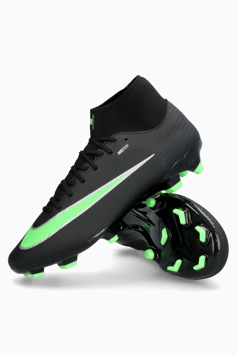 Ghete de fotbal Nike Zoom Mercurial Superfly 11 Academy FG/MG - Negru