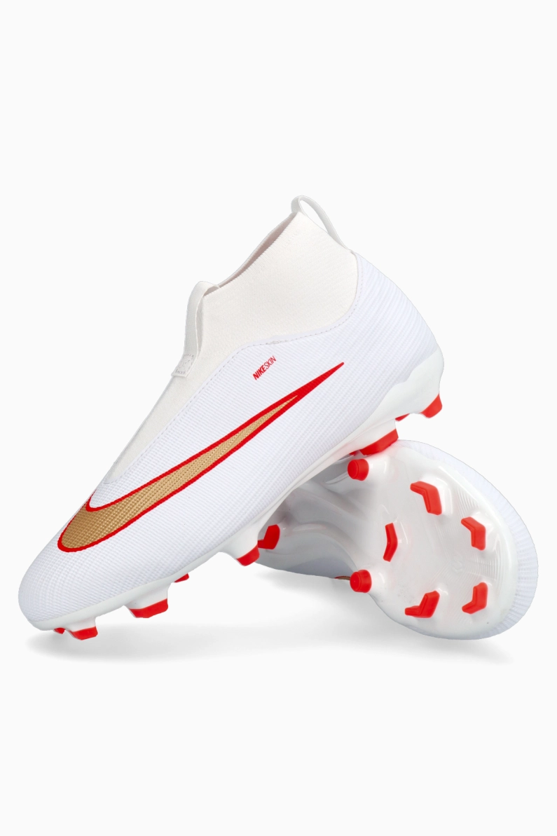 Ghete de fotbal Nike Zoom Mercurial Superfly 11 Academy FG/MG Junior - Alb (PSH-IO1493-100-P) Ghete pentru iarbă, Ghete Semi-amatori, Nike Break Em’, Nike Mercurial