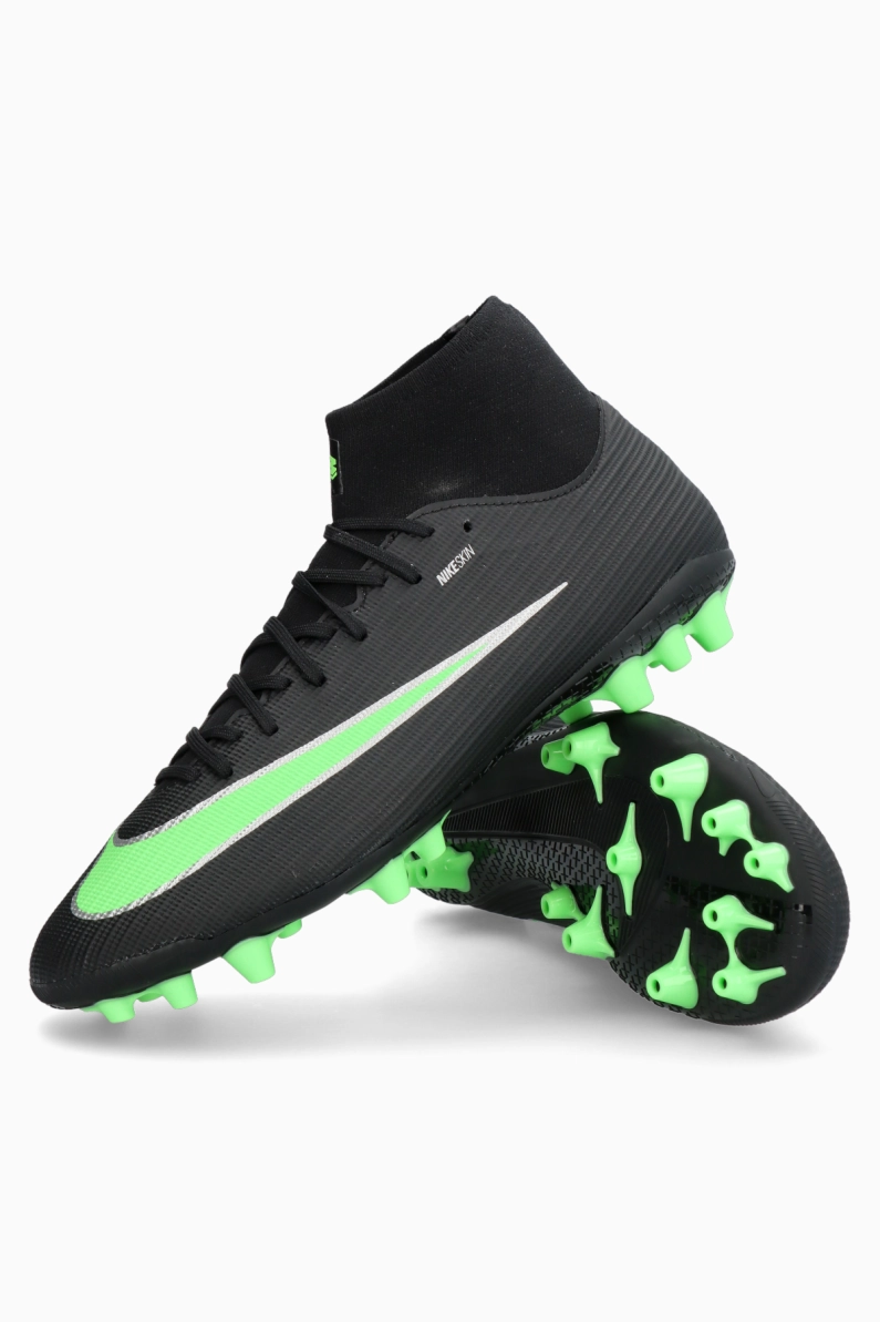 Ghete de fotbal Nike Zoom Mercurial Superfly 11 Academy AG - Negru