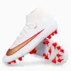 Ghete de fotbal Nike Zoom Mercurial Superfly 11 Academy AG - Alb (PSH-IO1496-100-P) Ghete fotbal sintetic, Ghete Semi-amatori, Nike Break Em’, Nike Mercurial